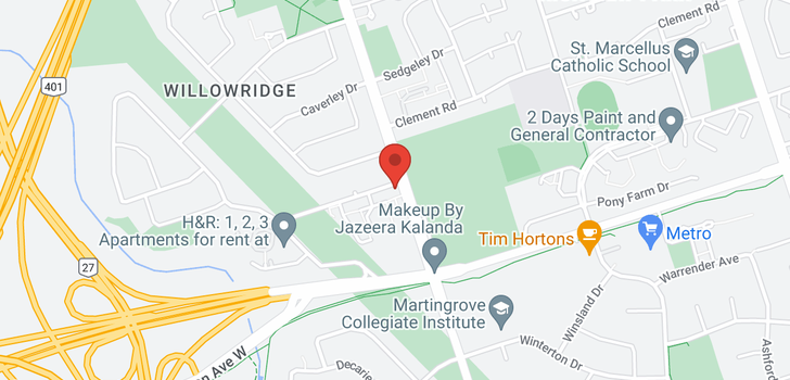map of #109 -5 RICHGROVE DR